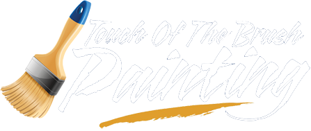 touch of the brush painting logo